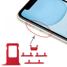 This gives you two phone numbers to make and receive calls and text messages. Sim Card Tray Side Key For Iphone 11 Red