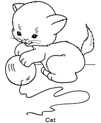 Dapatkan mewarnai gambar kucing comel microsoft store ms my. 25 Gambar Mewarnai Kucing Untuk Anak Tk Paud Dan Sd