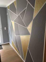 Geometrisches Wand Design Bedroom Wall Designs Wall Decor Design Diy Geometric Decor