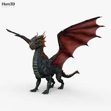3d Model Of European Dragon 3d Model Dragon Animals