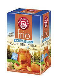 Frio eistee zum kalt aufgießen. Teekanne Frio Classic Eistee Pfirsich 5er Pack 5 X 18 Teebeutel 5 X 45 G Amazon De Lebensmittel Getranke
