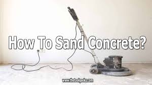 How to smooth a concrete wall finish. How To Sand Concrete 5 Steps Give Your Concrete Floor A New Look