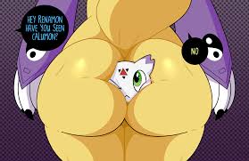 Intense Renamon vore experience here
