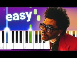 The Weeknd Blinding Lights 100 Easy Piano Tutorial Youtube Piano Tutorial Easy Piano Piano