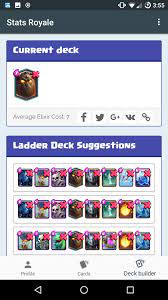 Prueba las dpc de cualquier aplicación. Stats Royale For Clash Royale Unreleased For Android Apk Download