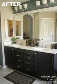 Instead, stain cabinets to bring out the natural beauty of their wood construction. Darken Cabinets Without Stripping The Existing Finish Pneumatic Addict