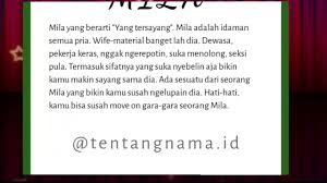 Mimpi dalam artian ini dapat dibuktikan saat zaman kenabian, dimana pada saat dulu nabi sangat mengharapkan mendapat mimpi agar bisa melanjutkan perintah atau petunjuk yang diberikan kepada allah. Kumpulan Arti Nama Menurut Instagram Tentangnama Id Youtube