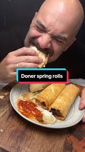 If you love @germandonerkebabuk Doner spring rolls This is how to make them  yourself at home. Get yourself a sheet of filo pastry whack