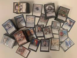 Here is how to make your own trading card boxes using an old box. I Made Custom Mtg Cards For All My Coworkers Magictcg