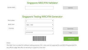 We also offer a bulk sms messaging solution for registered users at unbeatable prices. Online Nric Generators A Cause For Concern Cybersecurity Experts Say Cna