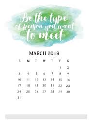 Motivational Quotes March 2019 Calendar Calendar Quotes March Quotes Quotes