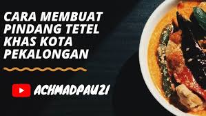 Cara membuat pindang bandeng serani tak jauh berbeda dengan pindang bandeng betawi. Cara Membuat Pindang Tetel Khas Pekalongan Usaha Modal Kecil Youtube