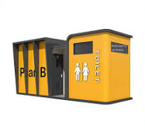 Modern Design Portable Mobile Toilet Outdoor Prefabricated Public Bathroom  with Steel Material and Shower Room