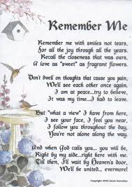 Pin By Pat Mills On Remember Poem About Death Funeral Poems Grief Poems
