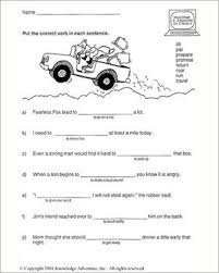 Action Word Usage Free English Worksheet For Kids Word Usage Phonics Worksheets English Worksheets For Kids