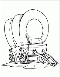 The chuck wagon was designated the official state vehicle of texas in 2005; Wagon Coloring Page Coloring Home