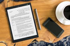 Sony S Digital Paper Ereader Now Comes In A More Portable 10 Size Sony Digital Digital Paper Electronic Notepad
