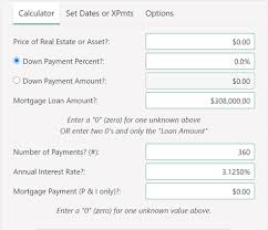 A term loan facility to suit your financial needs. Mortgage Calculator With Down Payment Dates And Points