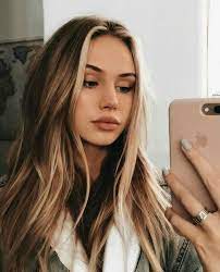 Front Highlights Like This Next Time Hair Styles Brown Blonde Hair Dark Blonde Hair