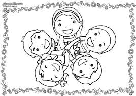 Ausmalbilder Kindertag Malvorlage Kindermotiv Babyduda Malbuch