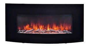 Cheminee Electrique Murale 1 850 W Haut 50 X Larg 100 X Prof 16 Cm Brico Depot
