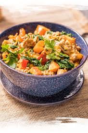 Orientalischer Kurbis Hackfleisch Eintopf Mit Aprikosen Rezept Orientalische Rezepte Rezepte Eintopf