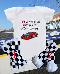 Nascar goes to two road courses that make both left and right turns. Chase Elliot Watching With Daddy Nascar Infant Bodysuit Shirt Outfit Baby Demuejewelrystudio Baby Toddler Clothing