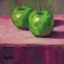 Cathleen Rehfeld Daily Painting Apples On The Table Sold Apple Painting Fruit Painting Art Painting Oil