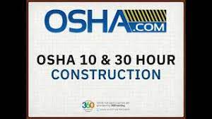 Osha 30 Hour Construction Course Online Osha Training Osha Com