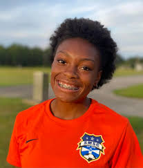 SMSC 03 QUICKSHOTS team members Mary Morgan Wert, Maddie Cuevas, and Abbie  Sawyer were asked to be ball girls during the USM-MSU soccer game  yesterday. The girls were able to meet the