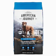 Salmon meal & sweet potato recipe dog food. American Journey Trade Dry Dog Food Natural Grain Free Salmon Sweet Potato Dog Dry Food Petsmart