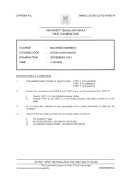 Eco 211 Diploma Bachelor Of Accountancy Honour Studocu