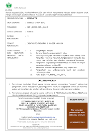 Surat twaran kerja bagi kontrak : Jawatan Kosong Di Risda Jobcari Com Jawatan Kosong Terkini
