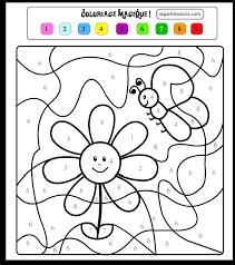 Apprendre à combiner les couleurs et les quantités. Coloriage Avec Code Couleur A Imprimer Idees De Coloriage