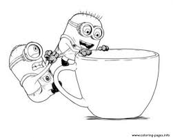 He is so this was our collection of minion printable coloring pages. Cute Cartoon Minions Despicable Me S45ec Coloring Pages Printable