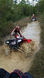 A Woman Riding A Honda So Very Cool Thank You For Posting This I Love My Honda Atv Riding 4 Wheelers Atv