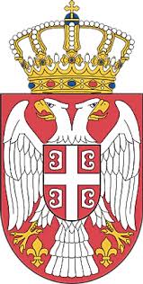 The coat of arms of serbia is placed towards the hoist side of the flag. Flags Symbols Currency Of Serbia World Atlas