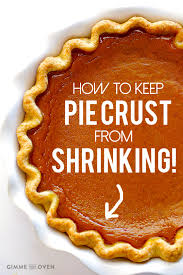Save 1/3 cup of crust to crumble on top. How To Keep Pie Crusts From Shrinking