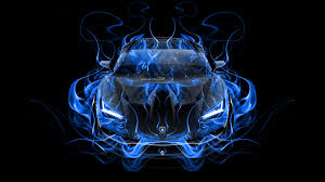 Lamborghini Centenario Frontup Super Fire Flame Abstract Car 2016 Blue Black Colors 4k Wallpapers Design By Tony Ko Blue Lamborghini Blue Black Color Wallpaper