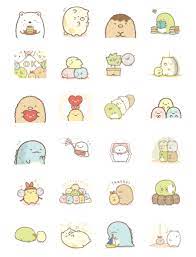 Moving Sumikko Gurashi Cute Stickers Kawaii Stickers Journal Stickers
