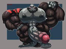 abs absurd res anthro ape big muscles big penis bodily fluids  erection flexing genitals gorilla gorimondo (kirby) haplorhine hi res huge  cock huge muscles hyper hyper genitalia hyper muscles