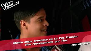 Manta sigue presente en La Voz Ecuador bien representada por Tito Macías