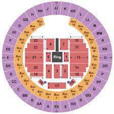 Wwe Tickets Seating Chart Mobile Civic Center Arena