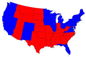 Red Blue And Purple Mapping The 2012 Us Presidential Election