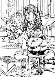 Harry potter coloring pages collection in excellent quality for kids and adults. Harry Potter Ginny Coloring Page Coloring Home