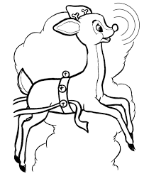 The rudolph coloring pages make great christmas decorations . Christmas Cartoons Rudolph Reindeer Coloring Pages Coloring Pages Coloring Library