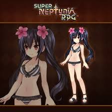 Super Neptunia RPG - Noire Swimsuit Outfit