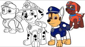 Choose your favorite coloring page and color it in bright colors. Marshall Paw Patrol Coloring Sheet Stunning Pages Free From Picture Printable Approachingtheelephant