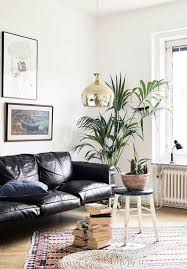 How To Decorate A Living Room With A Black Leather Sofa Decoholic Home Decor Home Living Room Home
