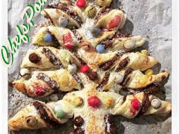 Aujourd'hui, je reviens avec une recette toute simple : Recettes De Sapin Feuillete Et Nutella